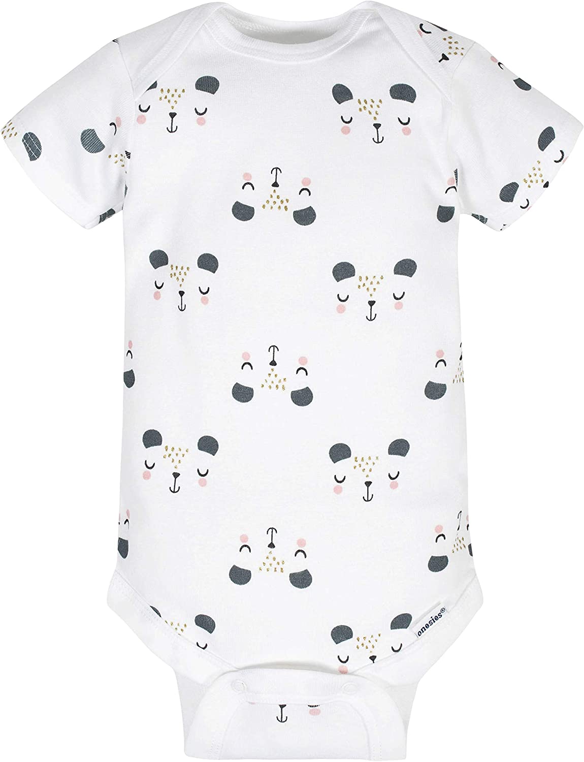 Gerber baby-girls 8-pack Short Sleeve Onesies Bodysuits - Image 6